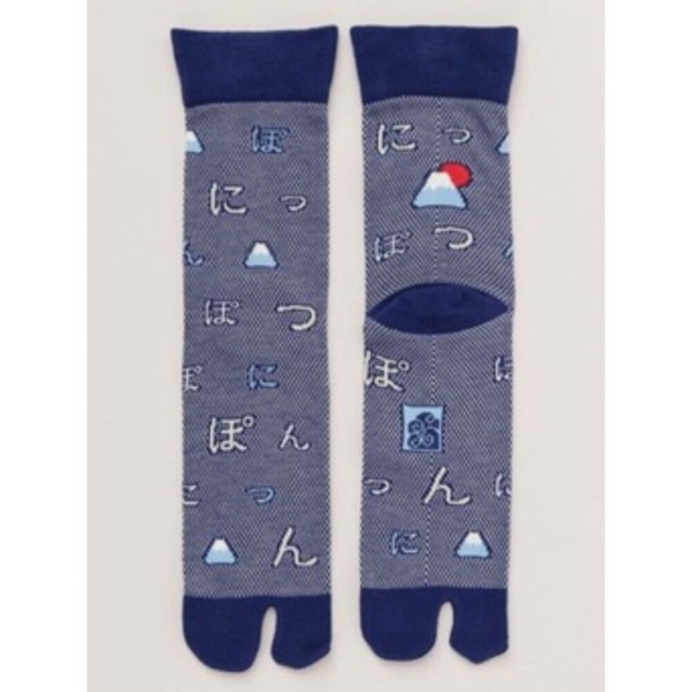 【現貨】日本製造奈良縣 二趾足袋襪 半統襪 襪子 長襪 二指襪 二趾襪 中長襪 運動襪 休閒襪 步鞋 圖片