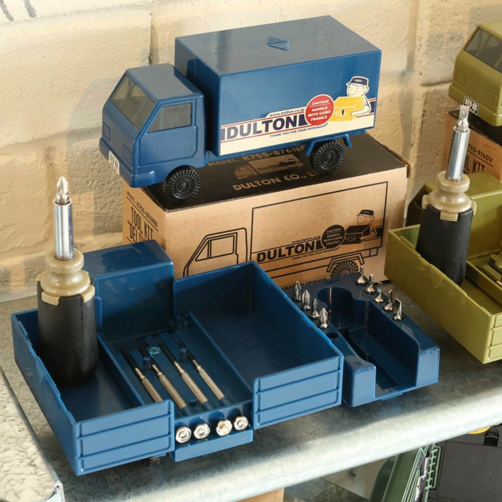 【現貨】工具組 螺絲起子卡車造型工具盒 非玩具 DULTON工具組