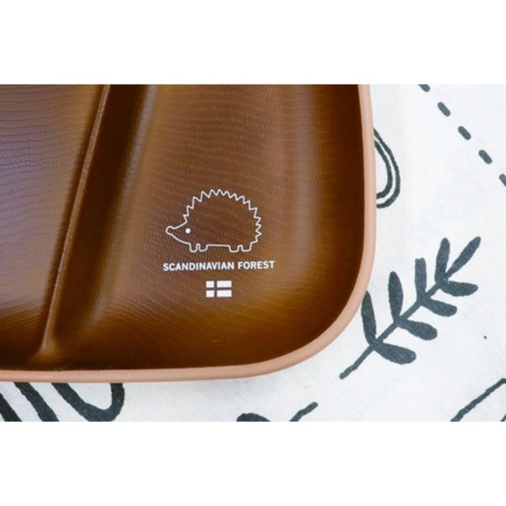【現貨】日本製 Moz瑞典麋鹿 刺蝟圖案餐盤 SCANDINAVIAN FOREST 分隔盤 露營餐盤 露營