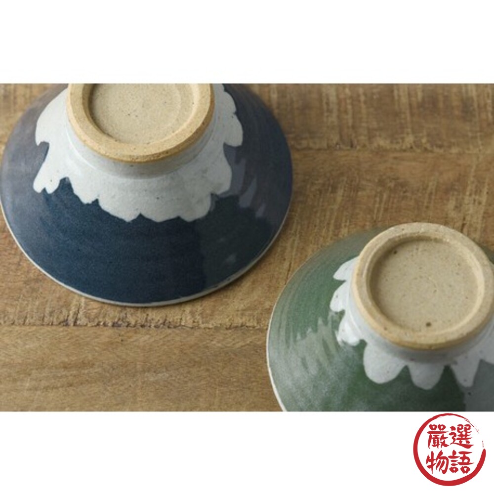 日本製 美濃燒 手工繪製富士山餐碗 13cm 飯碗 湯碗 富士山 餐具 陶瓷 碗 日本手工-圖片-4
