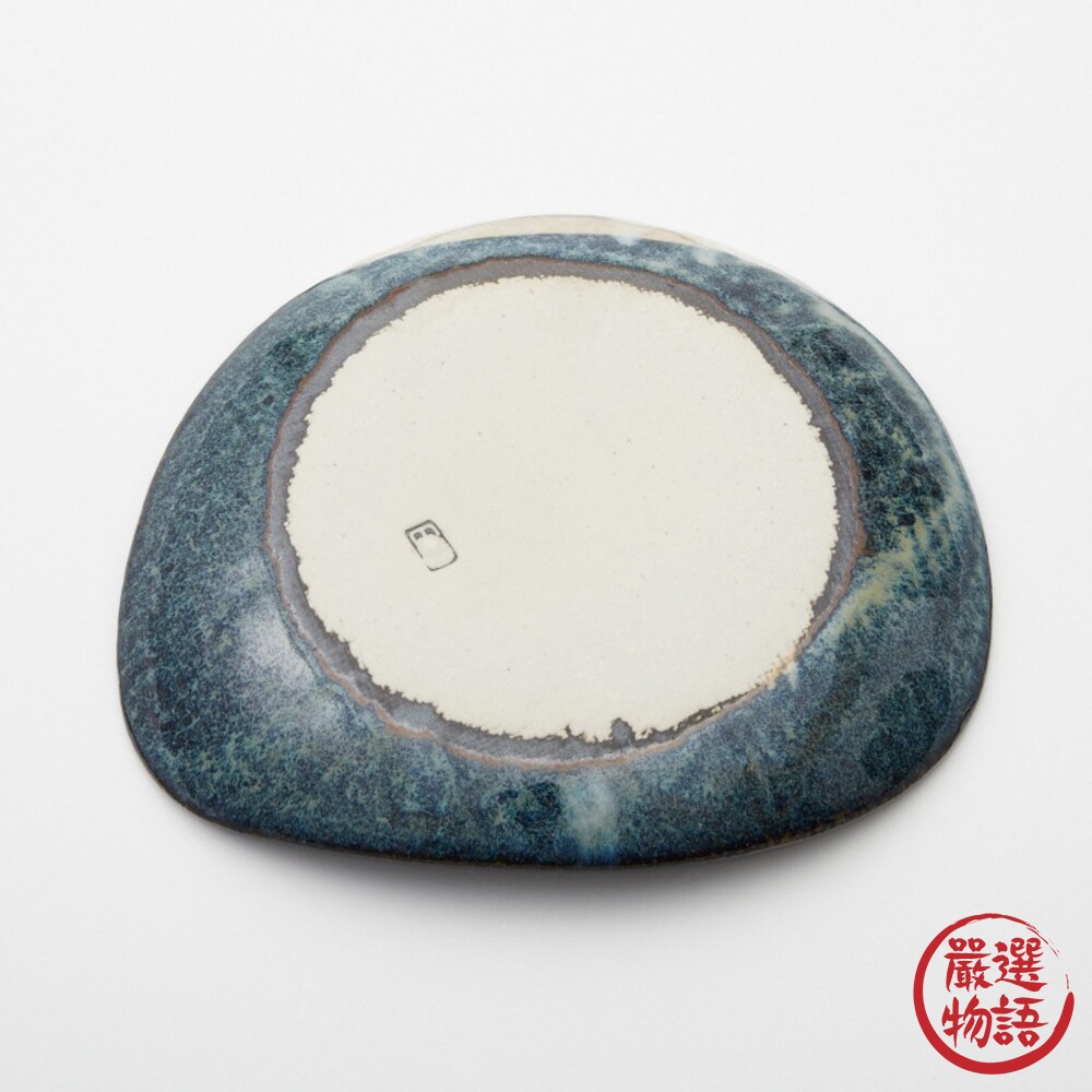 日本製 Rokuro Blut 六魯 美濃燒陶瓷 富士山造型小碟 藍色/粉色 小碟 醬油碟 小菜碟-thumb