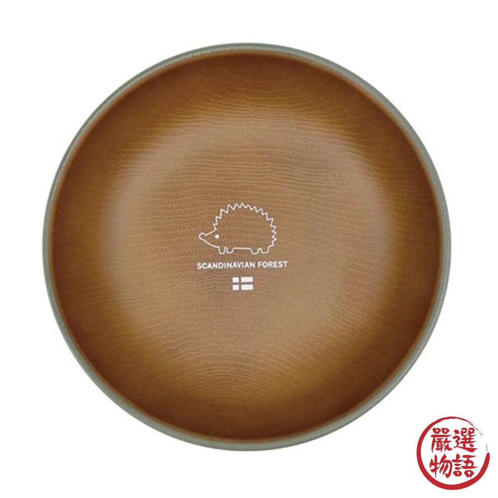 日本製Moz瑞典麋鹿 刺蝟圖案圓盤 SCANDINAVIAN FOREST 餐盤 菜盤 露營烤肉盤-圖片-7