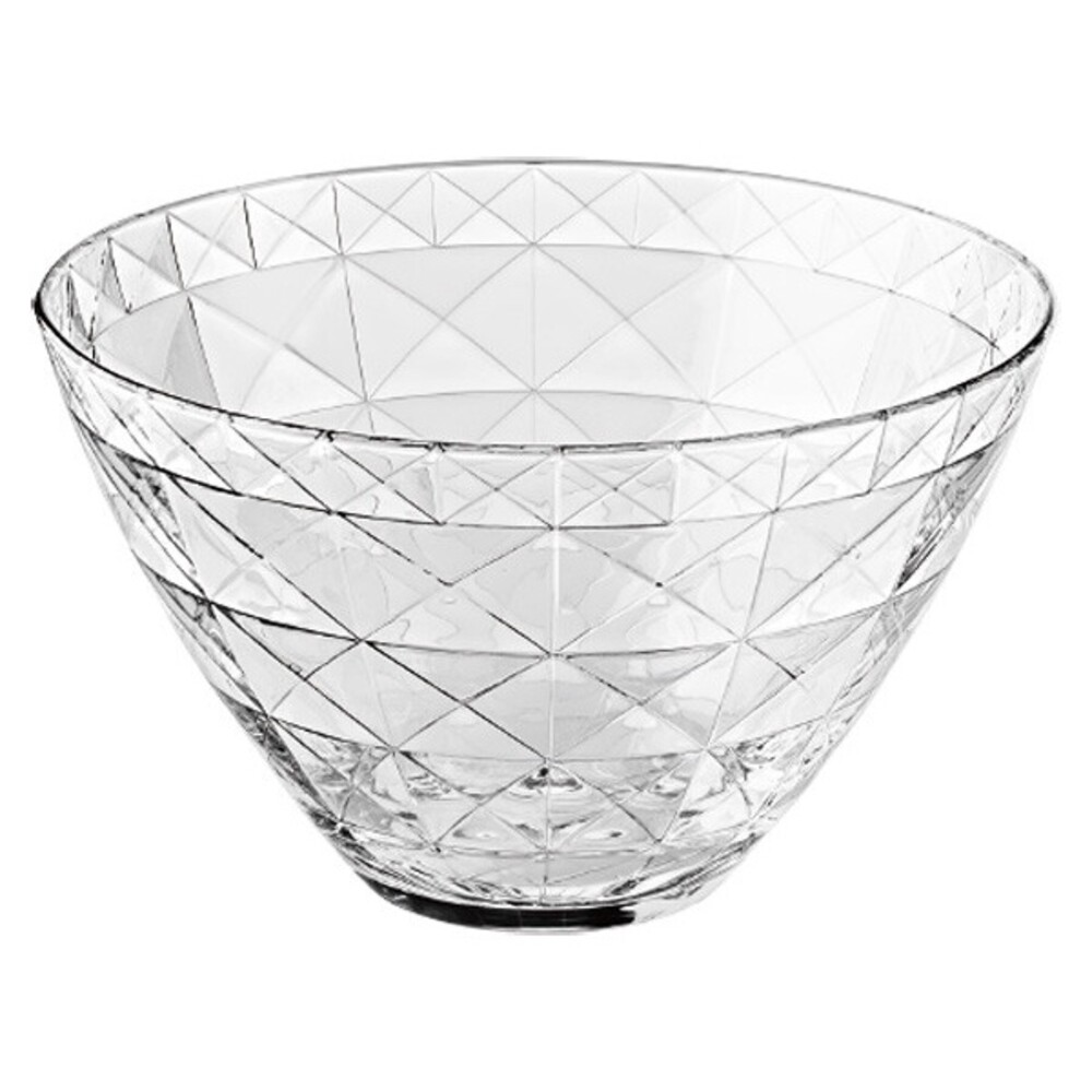 【現貨】六邊形剉冰碗 | 鑽石切割設計 | 蜂槽狀 造型玻璃碗 玻璃碗 沙拉碗 剉冰碗 涼拌 冰品 小