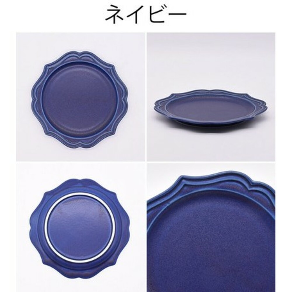 【現貨】日本製美濃燒古董盤 17.7cm 盤 甜點盤 ins盤 蛋糕盤 水果盤 小盤 餐盤 陶瓷盤 廚房用品 圖片
