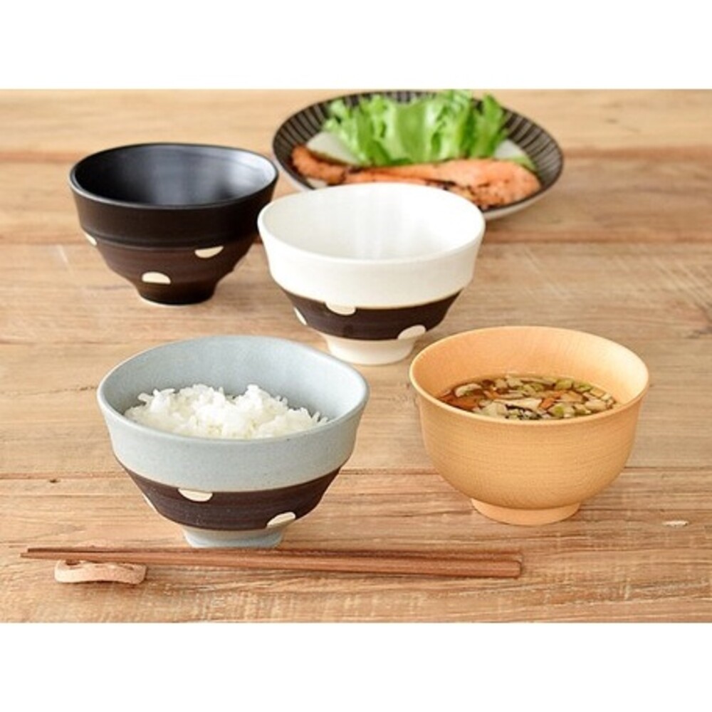 【現貨】日本製美濃燒 磨砂圓點碗 日式碗盤 陶瓷碗 餐碗 湯碗 餐具 日本碗 廚房用品 食器 碗盤 碗 封面照片