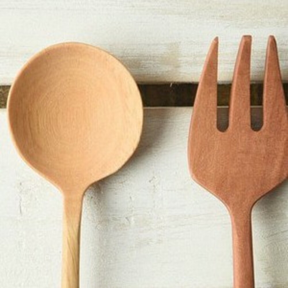【現貨】天然木餐具 Nature Cutlery 餐匙 餐叉 湯匙 叉子 餐叉 木製餐具 天然木 圖片