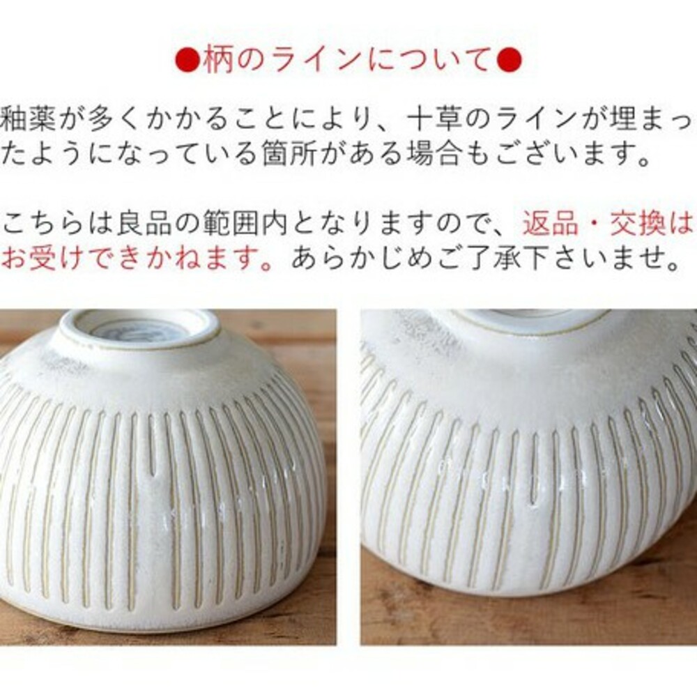 【現貨】日本製 美濃燒 白色陶瓷撥水十草餐碗 湯碗 廚房餐具 廚房用品 簡約餐具 質感餐具 碗公 飯碗 圖片