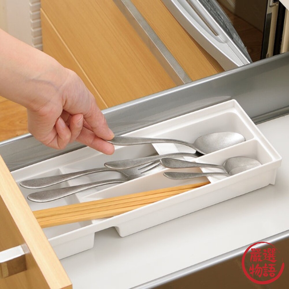 日本製 日本製 Richell Totono 廚房抽屜餐具收納盒 抽屜分類盒 餐具收納架 廚房收納-thumb