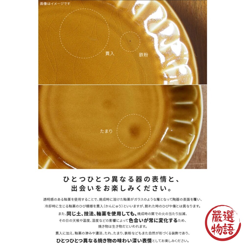 日本製 美濃燒 MEBOLE深盤 焦糖/灰色 碗盤 料理 陶瓷盤 盤子 咖哩盤 義大利麵盤 餐盤-圖片-5