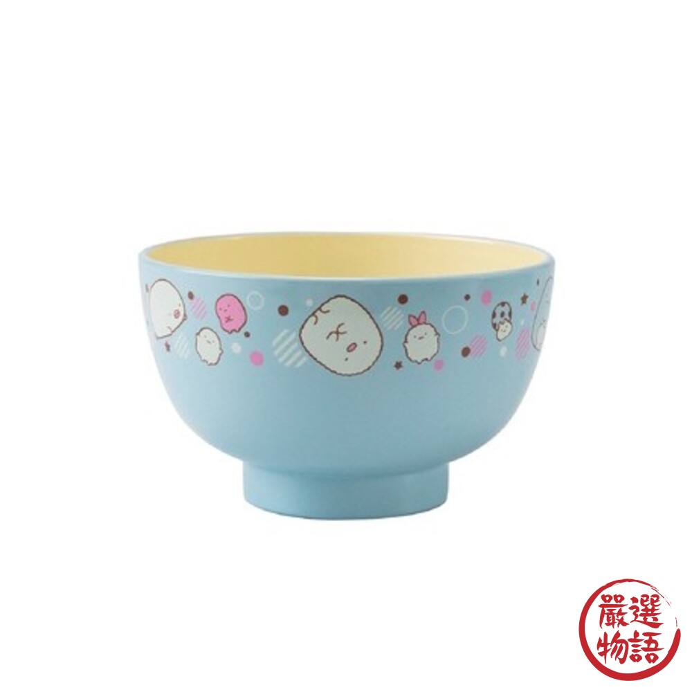 日本製 兒童耐熱餐碗 拉拉熊/角落生物 可微波 兒童碗 營養午餐 餐碗 湯碗 卡通碗 兒童餐具-圖片-1