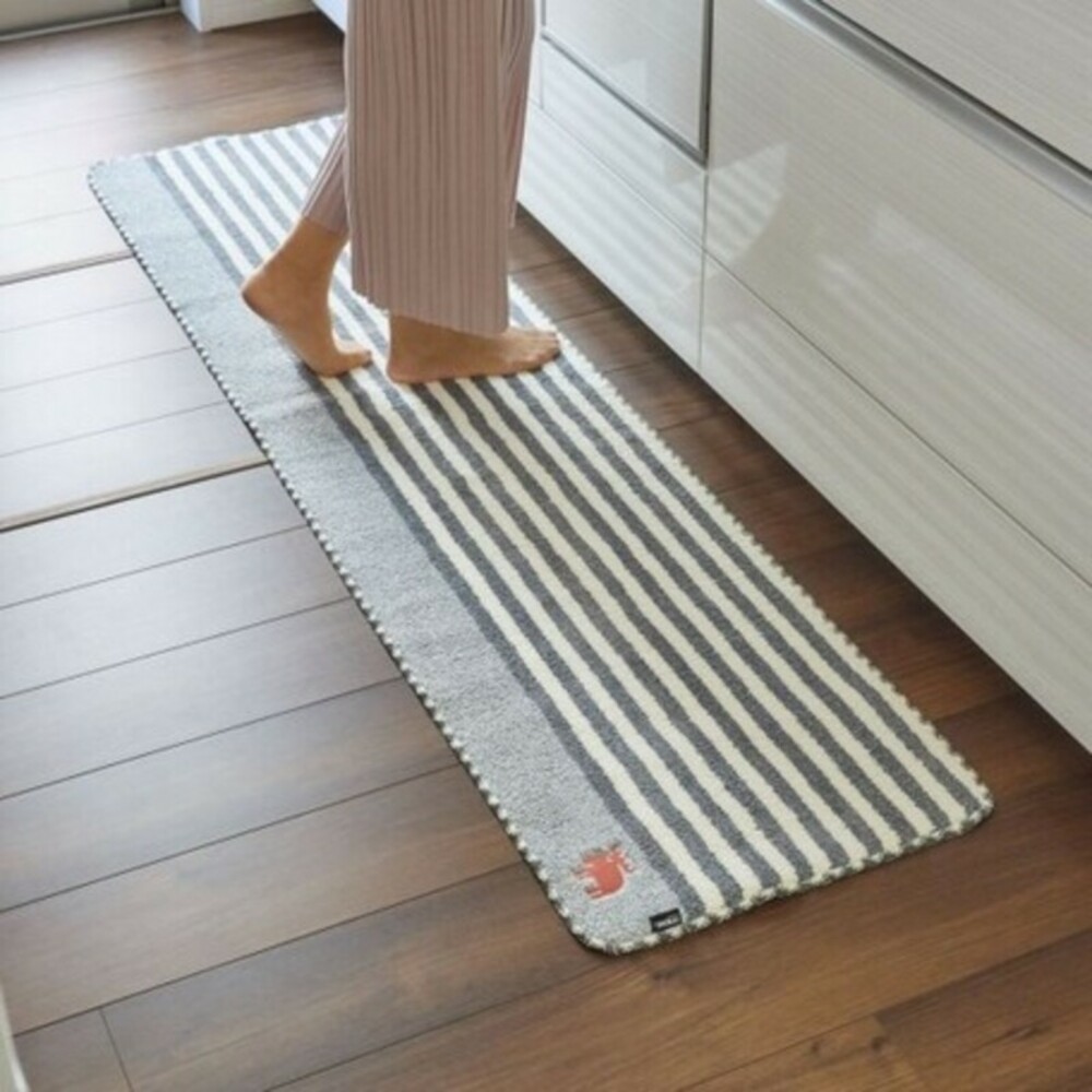 【現貨】北歐品牌 MOZ 簡約廚房防滑墊 地墊 北歐地毯 地墊 長地墊 床邊地毯 地墊 毛毯 圖片