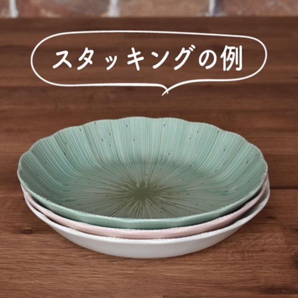 【現貨】日本製 美濃燒圓盤 Ashikaga 咖哩盤 義大利麵 菜盤 盤子 盤 陶瓷 簡約餐盤 三色可選