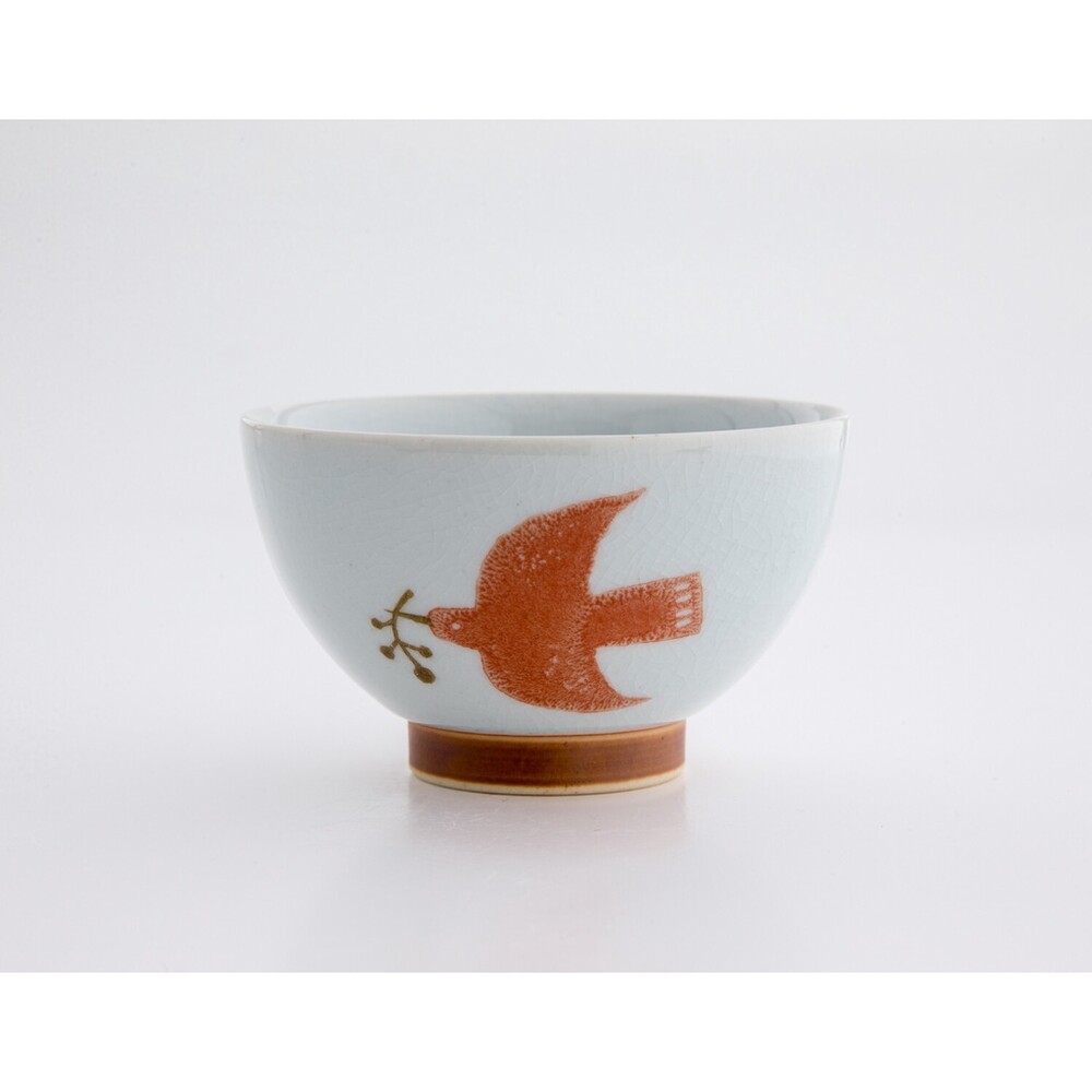 【現貨】日本製 海鷗日式飯碗 波佐見燒 輕量茶碗  北歐風格 手握煎茶杯 夫妻碗 情侶對碗 送禮 飯碗