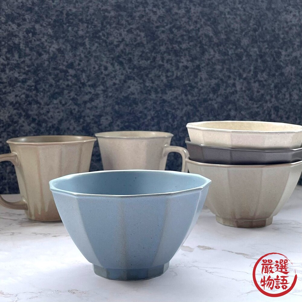 日本製 Arde 陶瓷輕量餐碗 碗盤 餐碗 飯碗 餐盤 陶瓷碗 質感餐具 陶器 美濃燒 四色可選-thumb