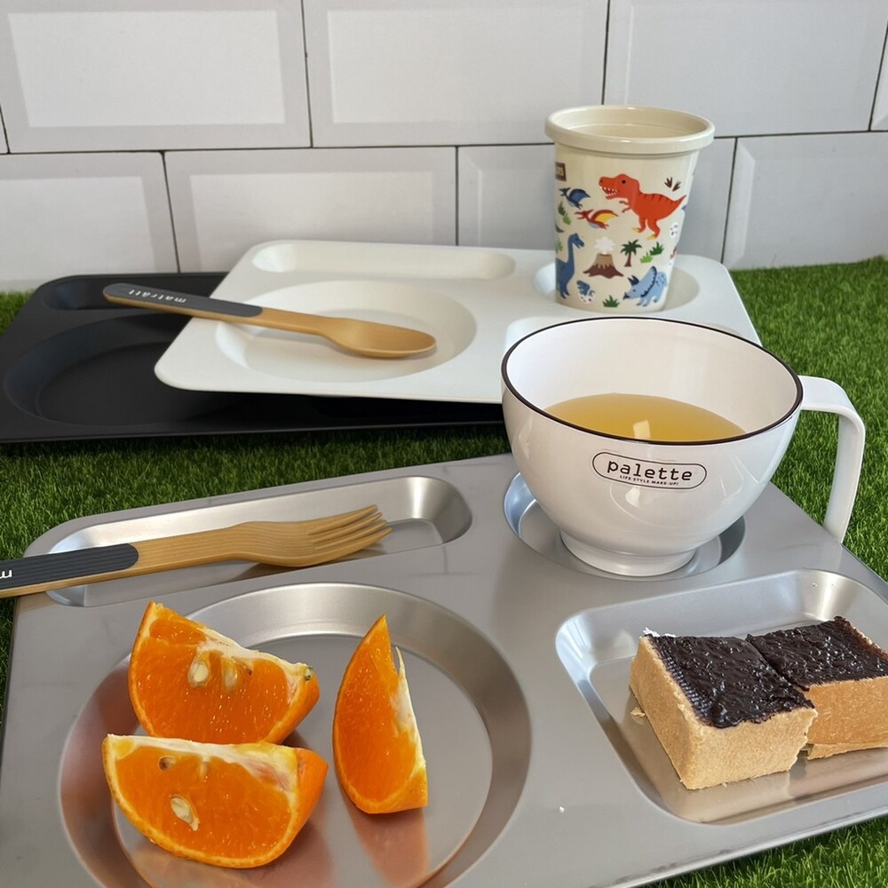 日本製 早午餐托盤 餐盤 盤子 不鏽鋼托盤 飯店托盤 水果盤 咖啡托盤 露營餐盤 分隔盤 不鏽鋼