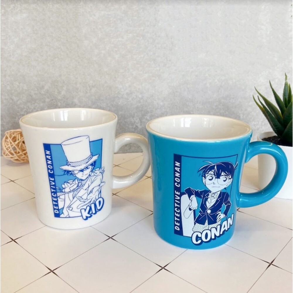 日本製 名偵探柯南馬克杯 陶瓷杯 怪盜基德 杯子 茶杯 水杯 咖啡杯 杯 經典卡通 日本超人氣動漫