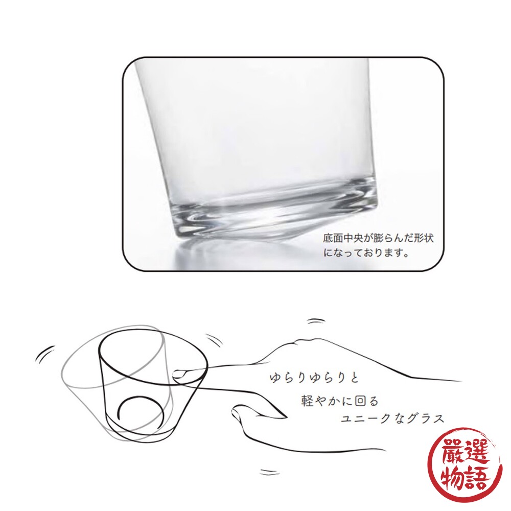 日本製 錐底搖搖杯 啤酒杯 玻璃杯 威士忌杯 清酒杯 燒酒杯 烈酒杯 水杯 茶杯 質感玻璃杯 串燒-thumb
