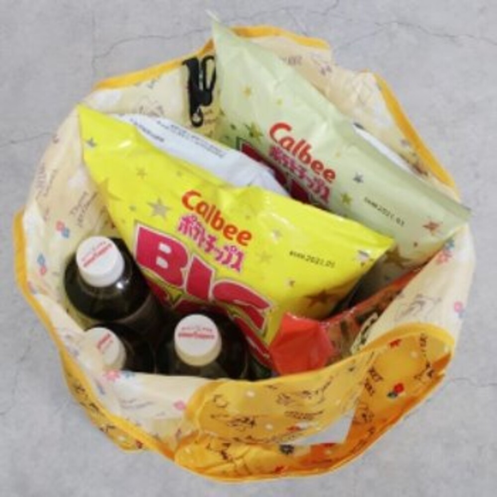 卡通環保袋 購物袋 手提袋 輕量袋 袋子 收納袋 野餐袋 卡通提袋 好收納 便攜 買菜