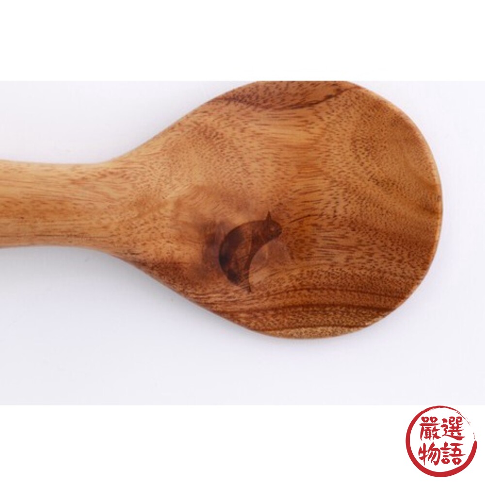 木質站立飯匙 飯匙 飯勺 日式飯勺 立式飯匙 木質餐具 湯匙 耐熱 不變形 天然木材-thumb