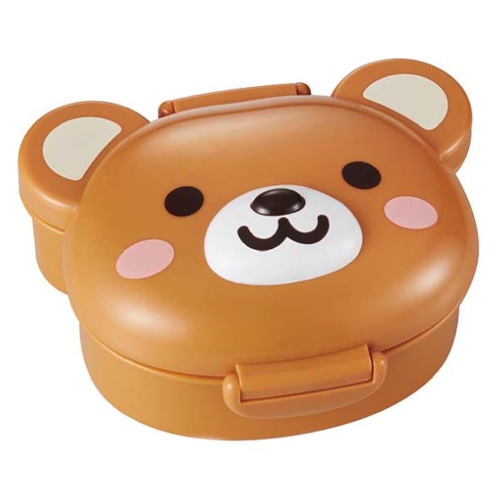 可愛熊便當盒 兒童餐盒 耐熱 可微波 點心盒 營養午餐 便當日 輕食便當 野餐 水果盒 圖片
