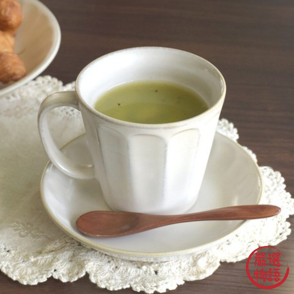 日本製 象牙白陶瓷馬克杯 咖啡杯 茶杯 杯子 水杯 牛奶 杯 下午茶 美濃燒 ins風 早午餐-圖片-3