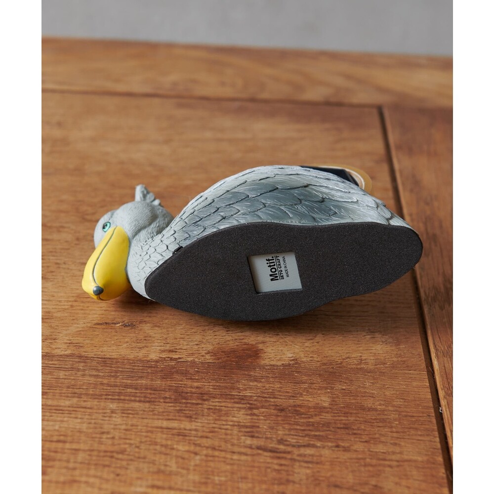 【現貨】大嘴鳥釘書機 Shoebill 鯨頭鸛 迷你釘書機 日本創意文具 巨嘴鳥 辦公文具 圖片