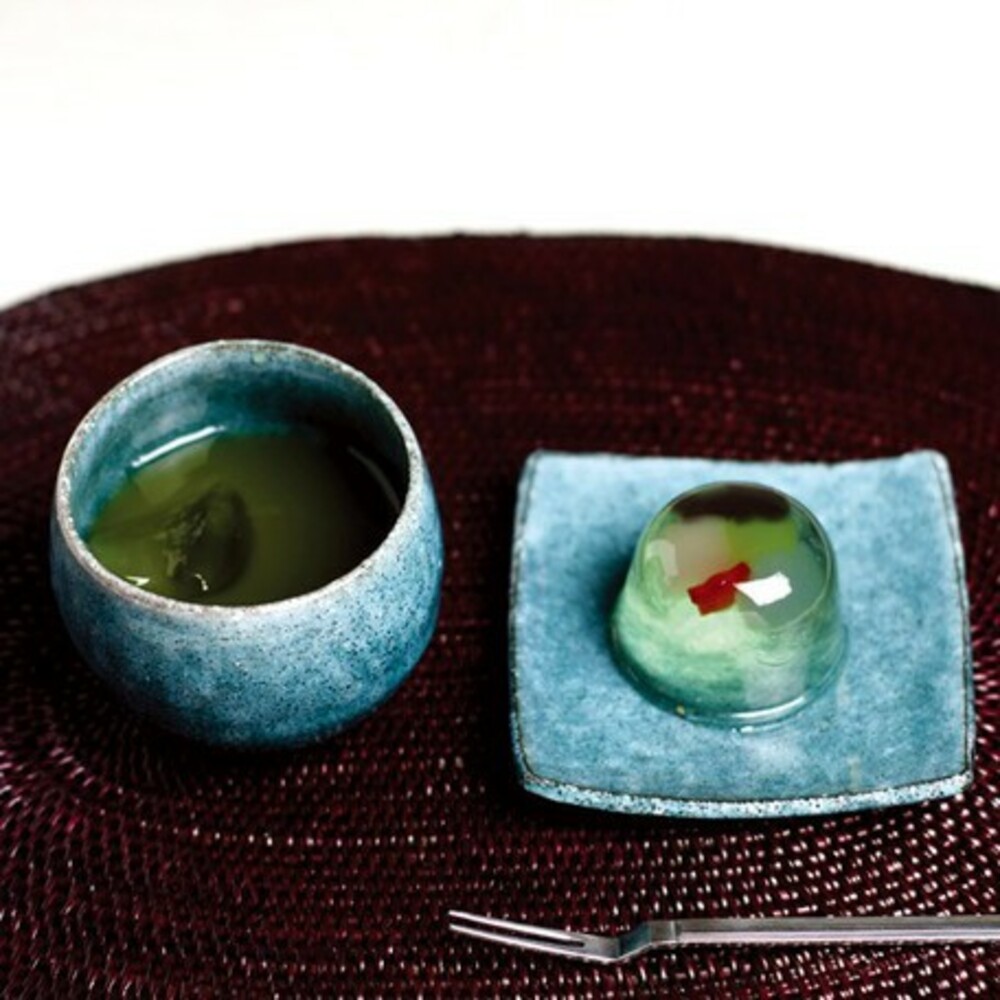 SF-015584-【現貨】日本製美濃燒茶杯組 陶瓷 Rokuro土耳其藍 泡茶組 茶杯 茶盤 抹茶 烏龍茶 綠茶 點心盤 杯墊