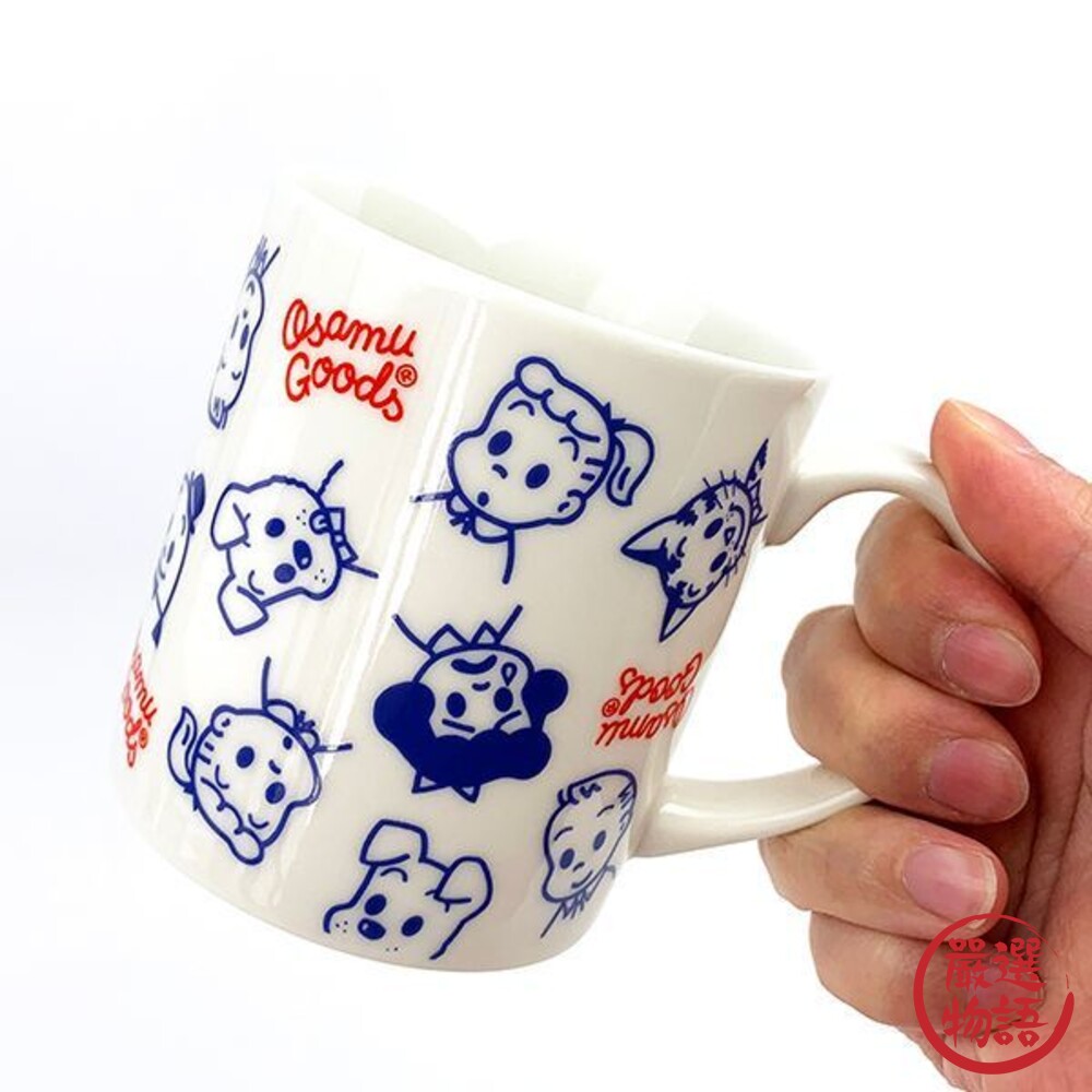 原田治 OSAMU GOODS 滿版馬克杯 日本人氣卡通 咖啡杯 牛奶杯 文青風-圖片-2