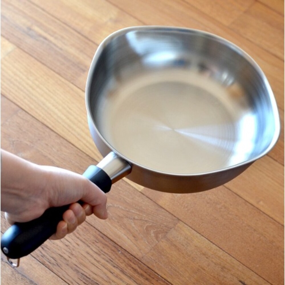 日本製 柳宗理霧面單手鍋 22cm 附蓋 IH爐鍋 2.5L 不鏽鋼 片手鍋 單柄鍋 單手鍋 圖片