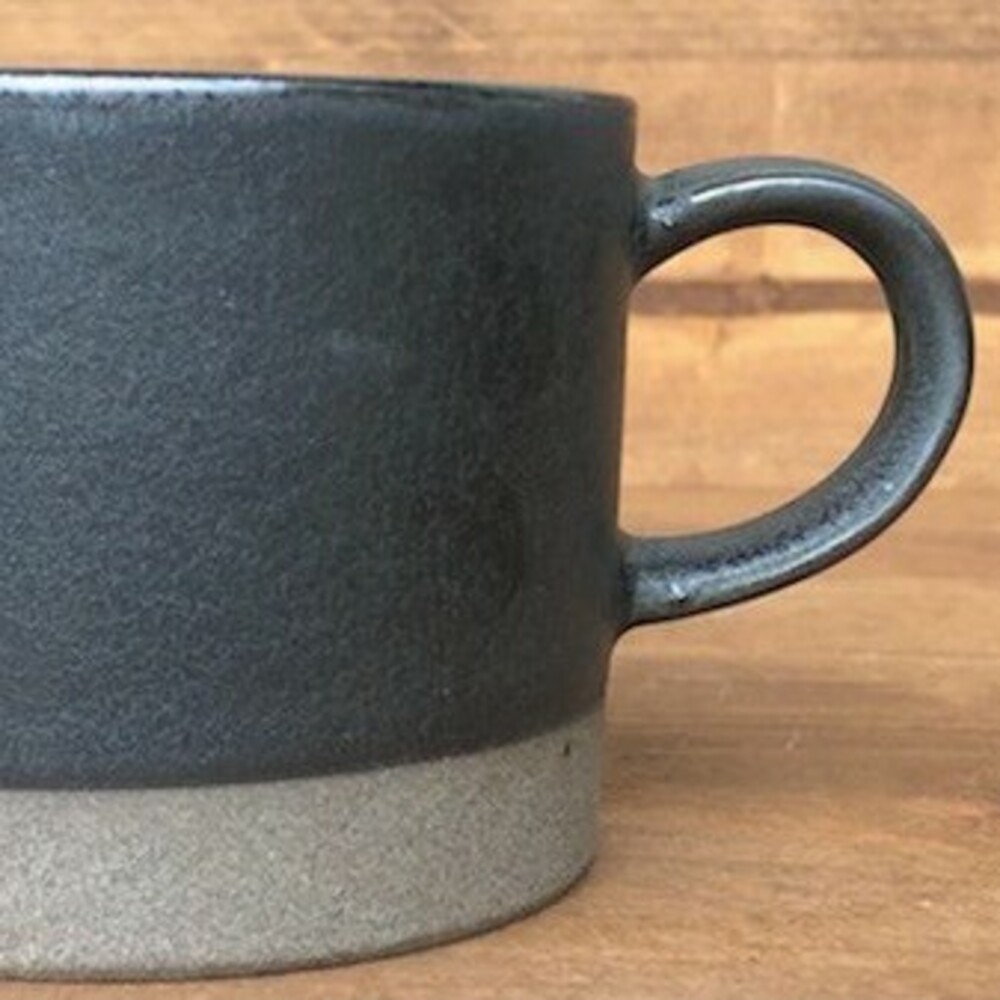 SF-015921-日本製美濃燒馬克杯 復古 陶瓷灰色 咖啡杯 茶杯 水杯 拿鐵杯 大口咖啡杯 日式杯 和風