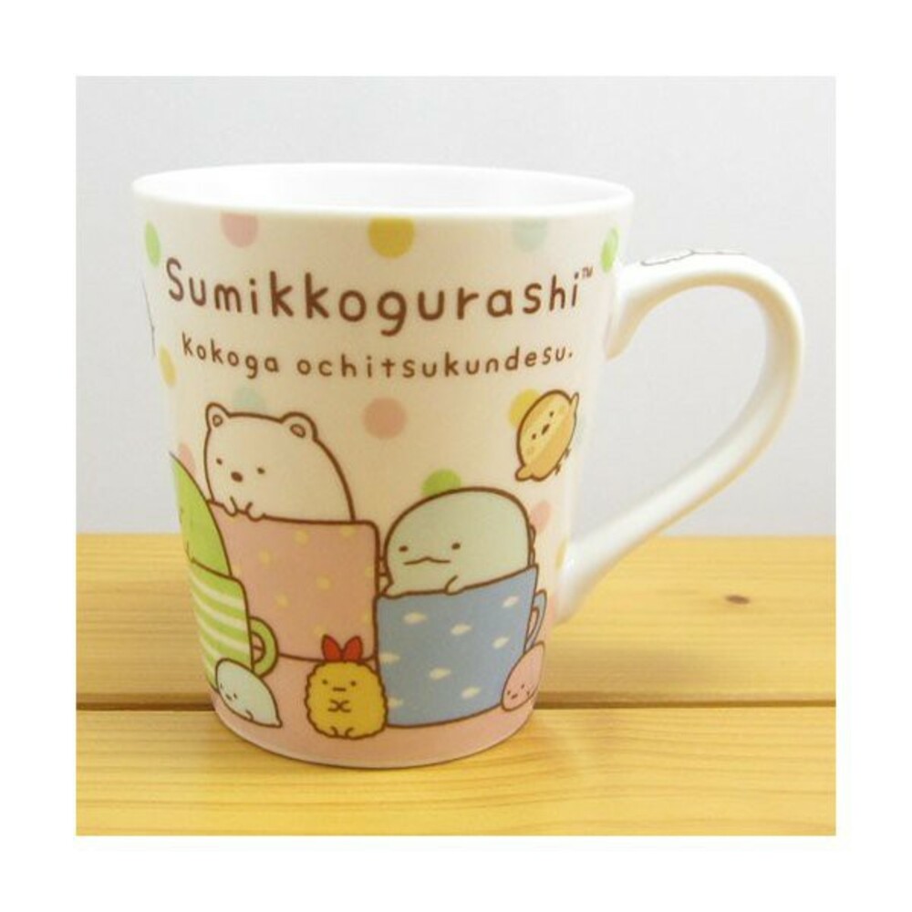 SF-015927-【現貨】空運角落生物馬克杯 開學漱口杯陶瓷水杯咖啡杯牛奶杯 Sumikko Gurashi