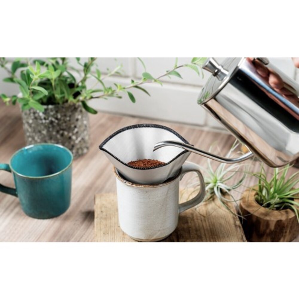 不鏽鋼咖啡濾網 可折疊軟質 可重複使用 咖啡過濾器 下午茶 免濾紙 手沖咖啡濾網