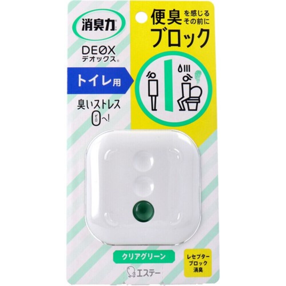 DEOX 廁所消臭力 浴廁除臭 清新綠色 6mL 廁所芳香劑 除臭劑 除臭 消臭劑