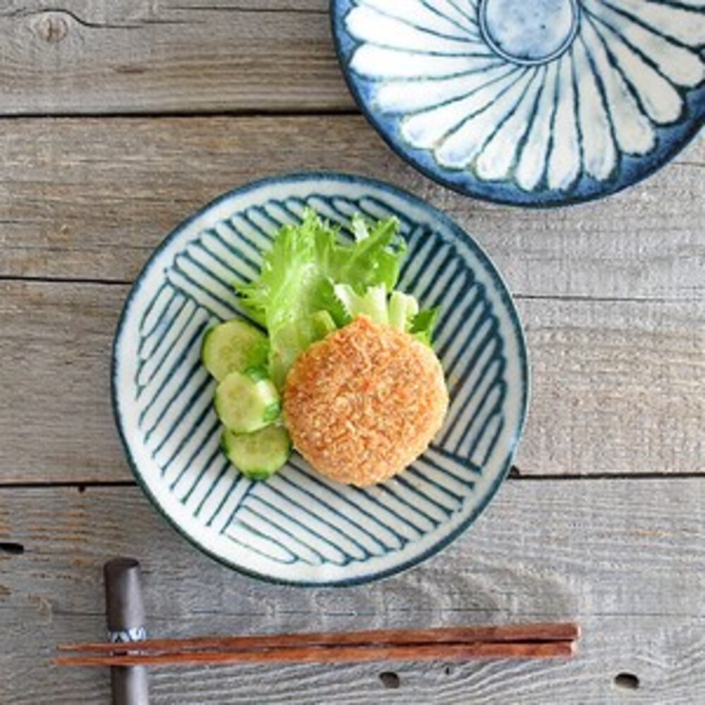【現貨】日本製 令和粉引小碟 陶瓷餐盤 小盤 小菜盤 小碟盤 餐具 13cm 日式餐盤 美濃燒 陶瓷 圖片