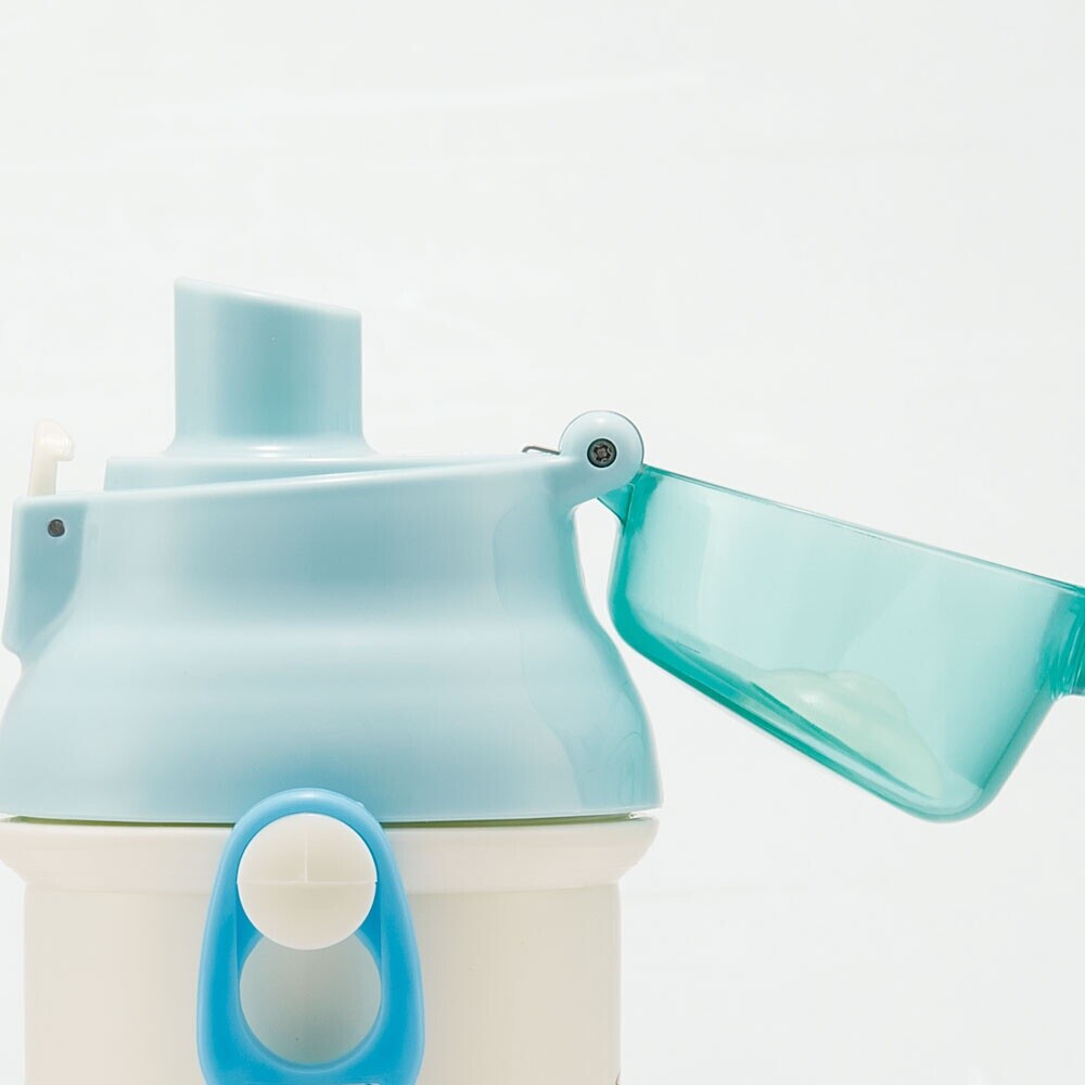 日本製 角落生物直飲水壺 水瓶 兒童水壺 卡通水壺 背帶水壺 耐熱水瓶 環保 安全按鈕設計 便攜 圖片