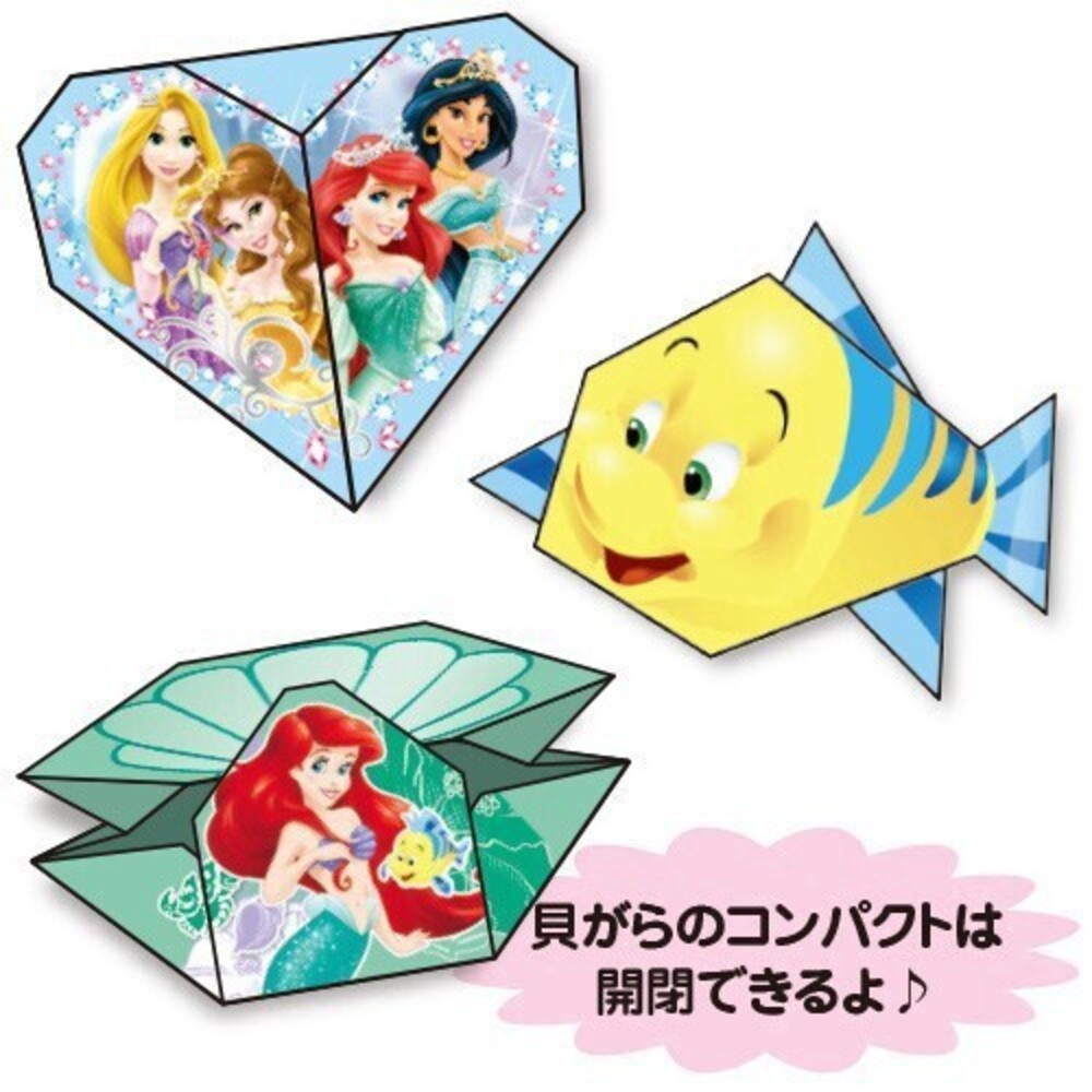 日本製 正版摺紙套裝 | 神隱少女 迪士尼公主 | 吉卜力 迪士尼 公主 摺紙 色紙 DIY 圖片