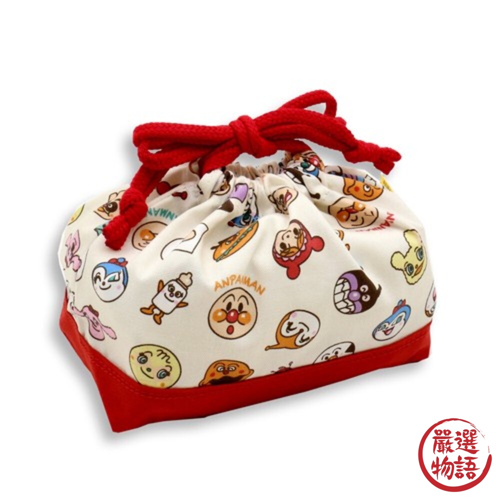 日本製 便當袋 麵包超人餐袋 上學餐袋 環保袋 便當盒 便當盒袋-thumb
