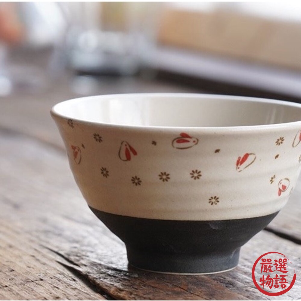 日本製 日本製 陶瓷碗 美濃燒 輕量陶瓷飯碗 夫妻碗 茶碗 餐碗 瓷器 日式餐碗-圖片-2