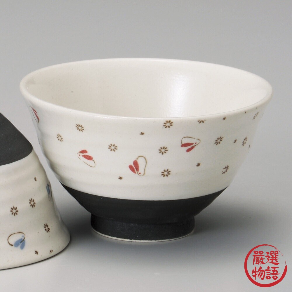 日本製 日本製 陶瓷碗 美濃燒 輕量陶瓷飯碗 夫妻碗 茶碗 餐碗 瓷器 日式餐碗-圖片-3