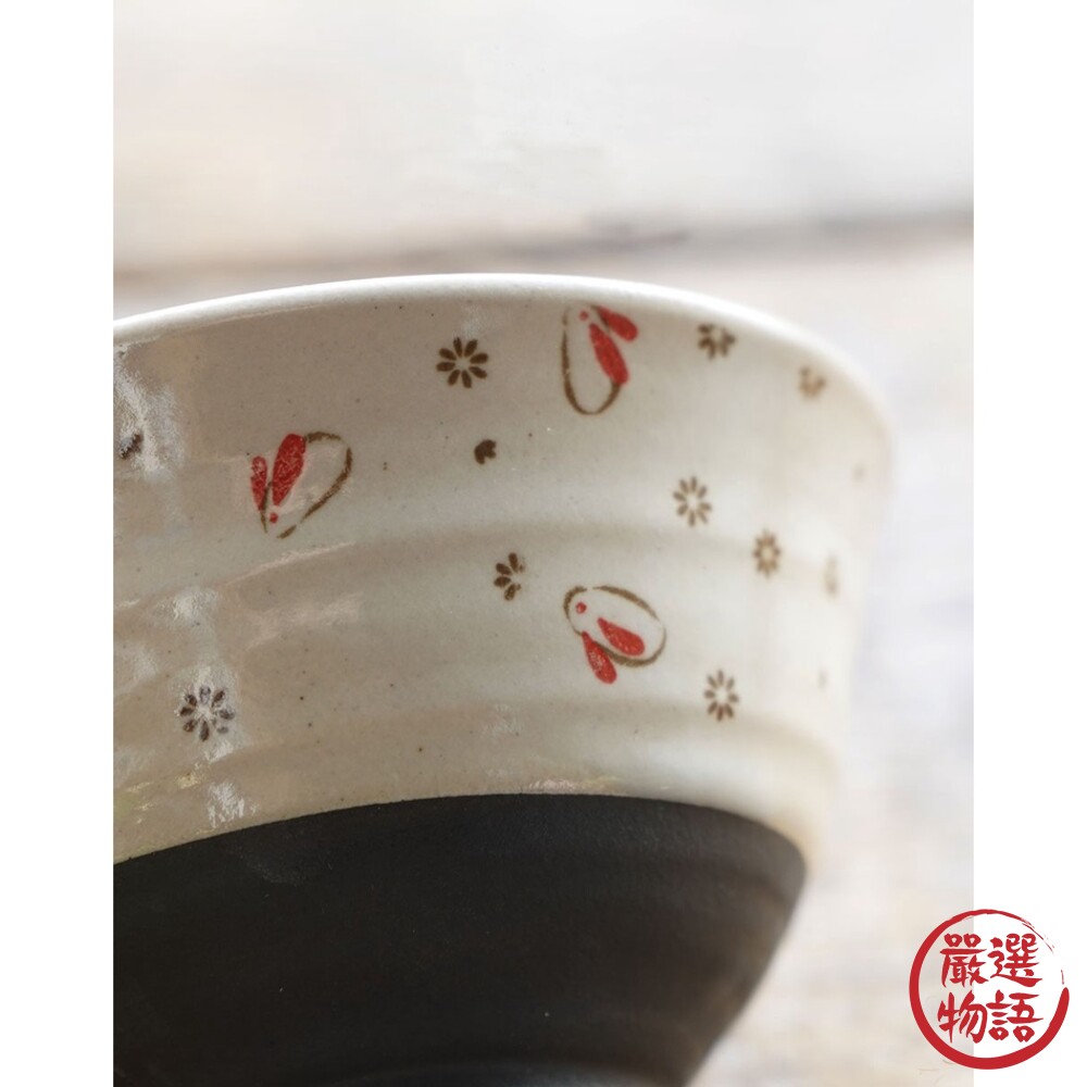 日本製 日本製 陶瓷碗 美濃燒 輕量陶瓷飯碗 夫妻碗 茶碗 餐碗 瓷器 日式餐碗-圖片-7