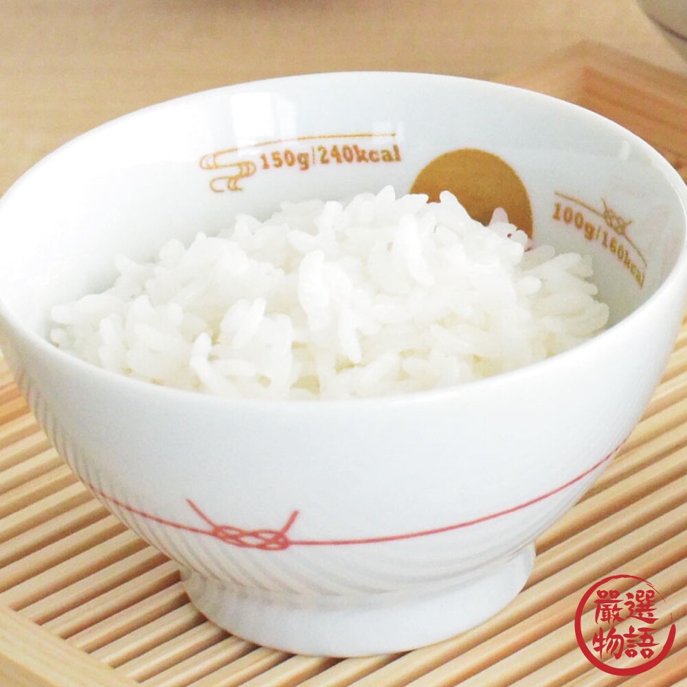 日本製 美濃燒飯碗 富士山碗 日式飯碗 餐碗 卡路里碗 飯碗 美濃燒碗 陶瓷碗-thumb