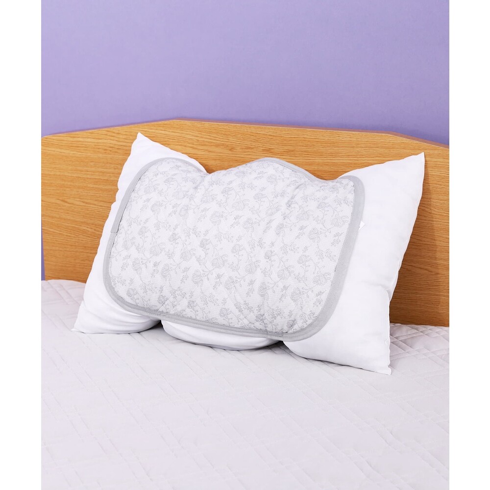 日本製 雙面花紋枕頭墊 涼感枕墊 保潔墊 涼感枕套 涼感枕巾 舒眠 枕頭墊 枕套