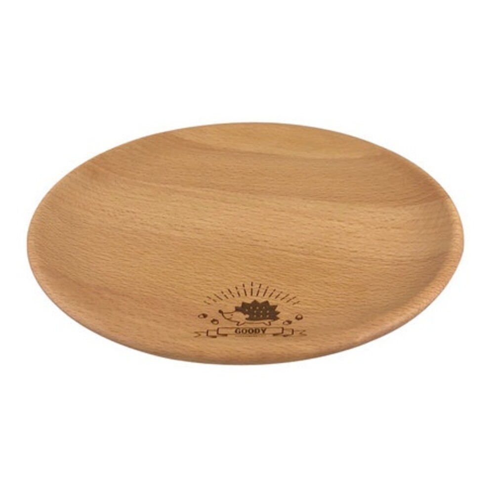 木質餐具 刺猬餐盤 湯勺 天然木 木質盤 湯匙 盤子 沙拉盤 麵包盤 點心盤 圖片