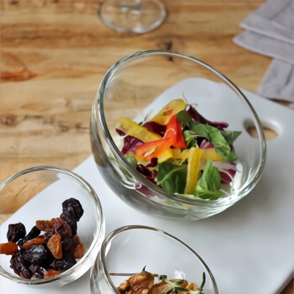 【現貨】La Rochere 耐熱玻璃碗 沙拉碗 料理碗 透明碗 優格碗 水果碗 典雅質感 圖片