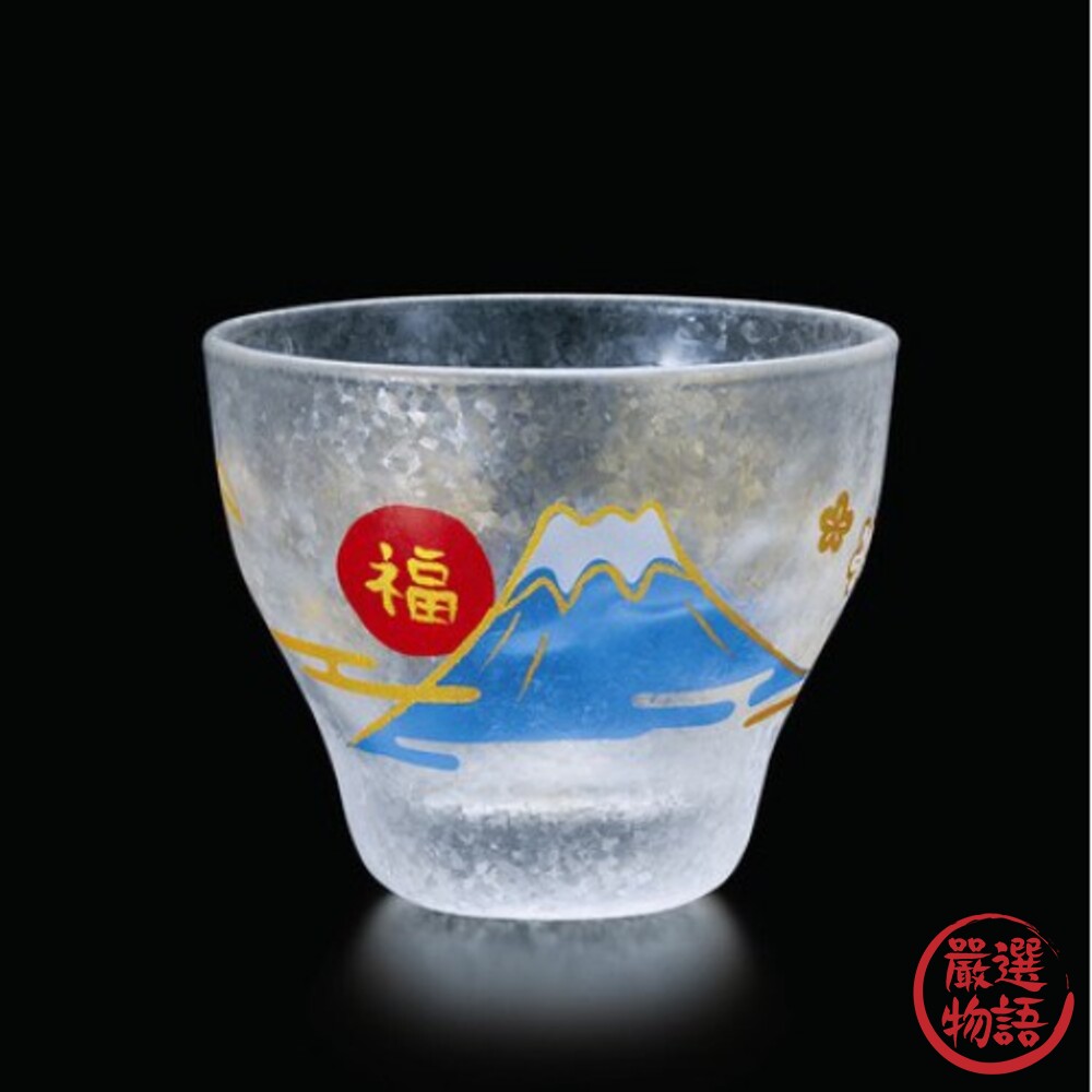 日本製 Maneki Neko 達摩清酒杯 招財貓 富士山 馬克杯 玻璃杯 燒酒杯 啤酒杯-圖片-3