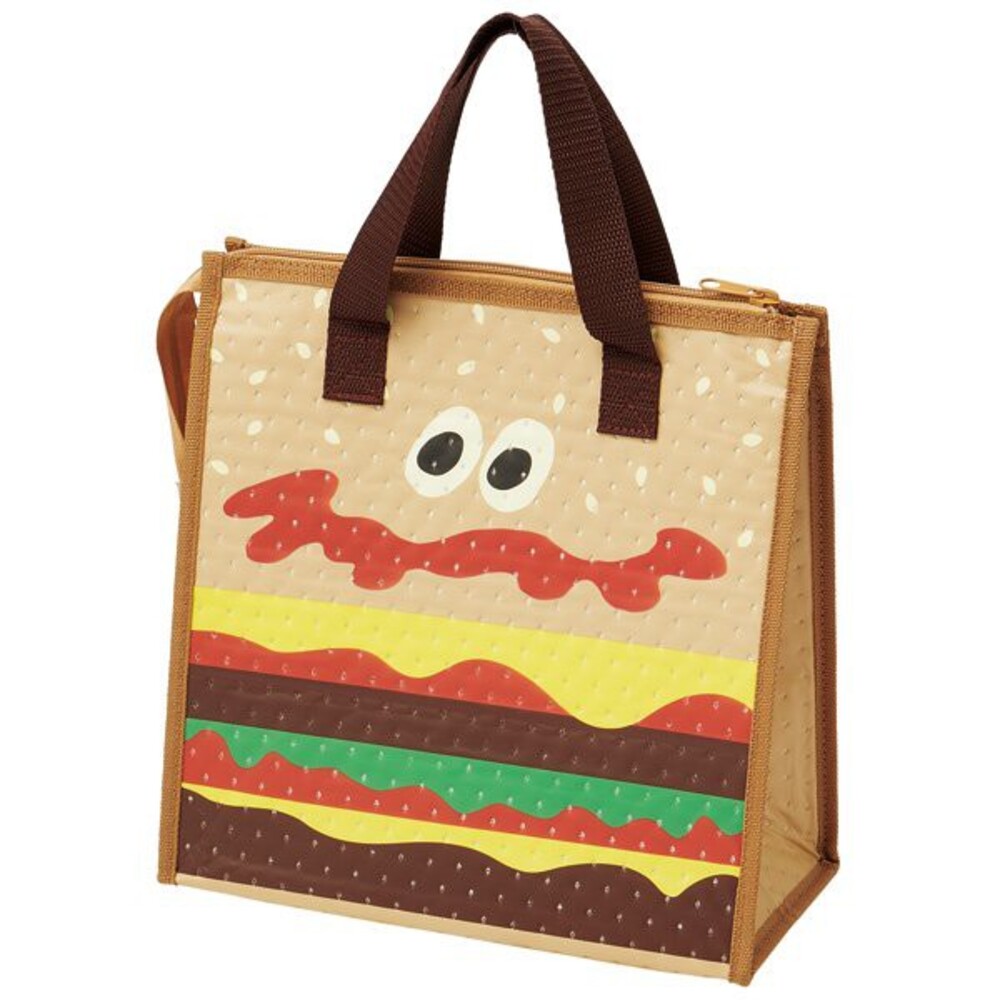 【現貨】卡通保冷袋 漢堡便當袋 龍貓保冷袋 哆啦A夢餐袋 手提袋 保溫袋 環保袋 購物 露營野餐 圖片