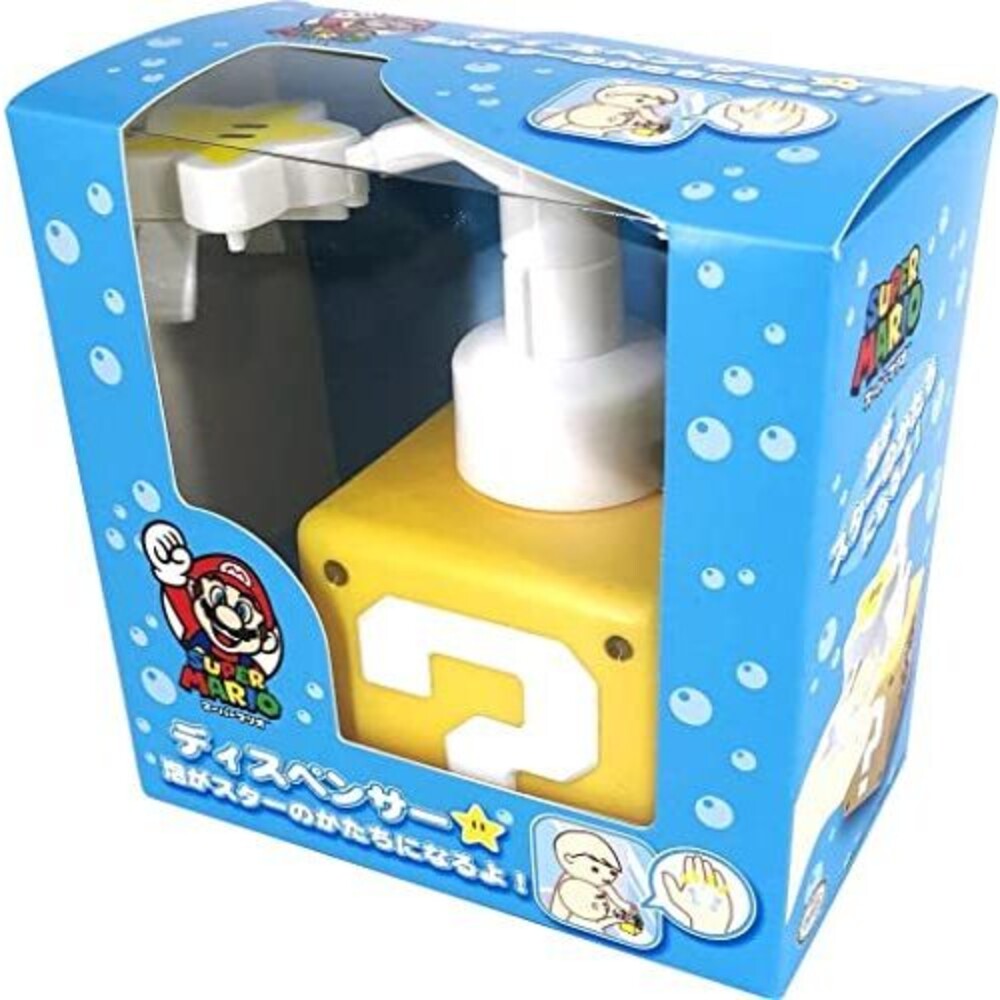 超級瑪利歐 無敵星星 泡沫按壓瓶 分裝瓶 星狀泡沫 慕斯瓶 空瓶 │ Mario 瑪莉歐