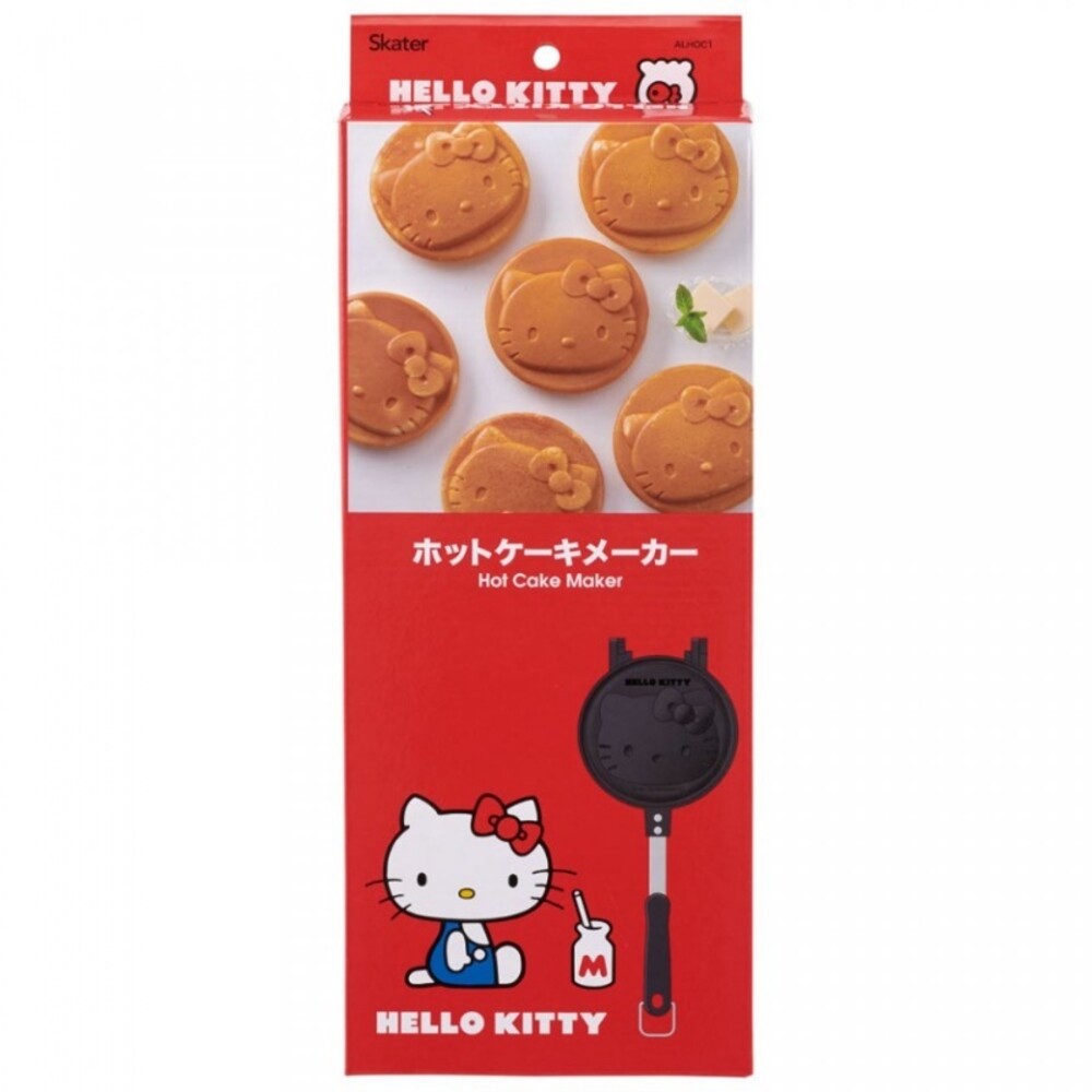 【現貨】Hello Kitty 鬆餅烤盤 Skater煎鍋 鬆餅煎盤 雞蛋糕 造型烤盤 不鏽鋼 圖片