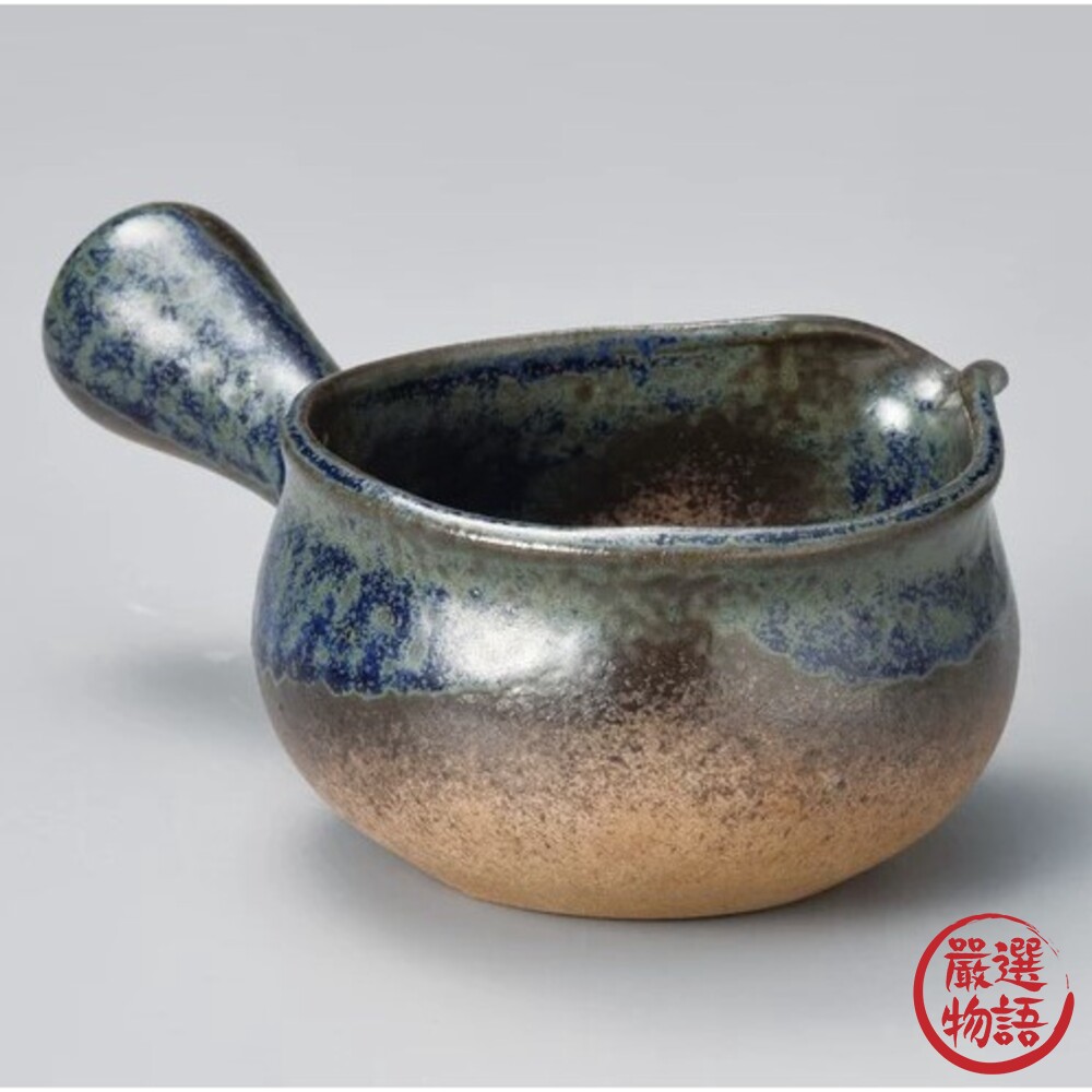 日本製 常滑燒 灰藍釉色茶海 茶壺 泡茶器 一心作 工匠職人 自然釉 茶海 日本茶器 茶陶文化-圖片-2