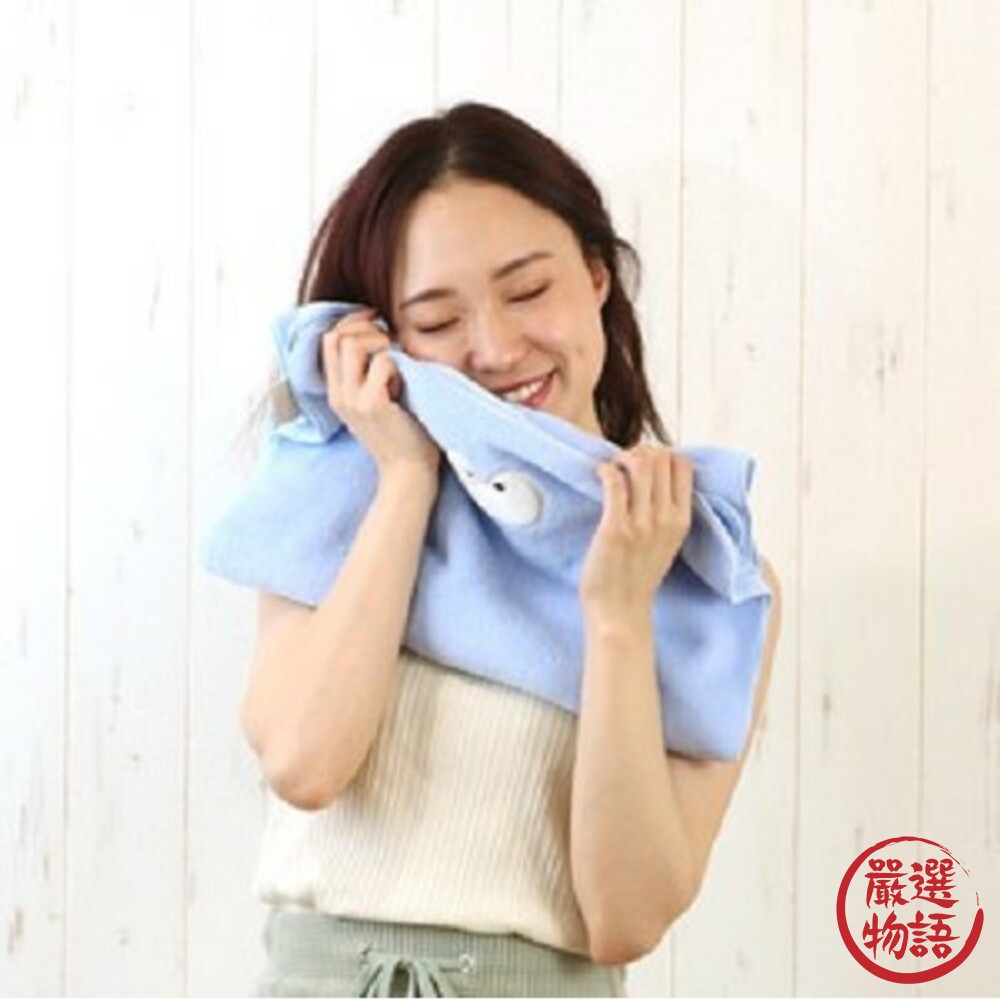 SF-016675-洗臉巾 日本軟毛巾 細纖維洗臉毛巾 動物造型 吸水巾 擦臉巾 親膚舒適
